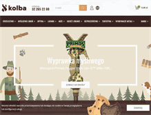 Tablet Screenshot of kolba.pl